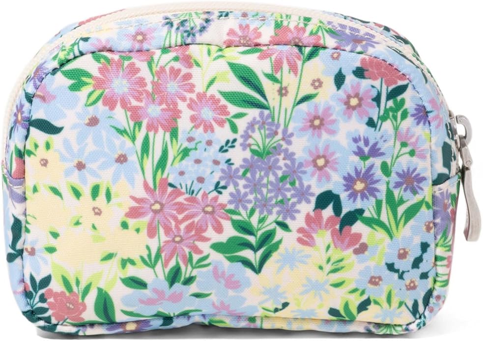 Baggallini Women's Pocket Cosmetic - Lightweight Bag - Travel Essentials Makeup Organizer Mini