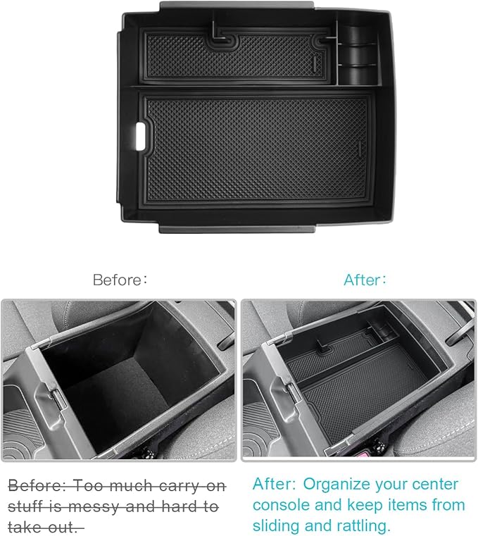CDEFG for 2025 2026 Kia K4 Center Console Organizer for 2025 2026 Kia K4 Accessories Middle Console Organizer, 2025 2026 Kia K4 Armrest Storage Box