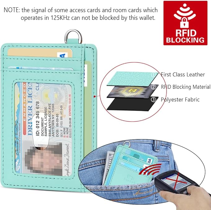 FurArt Slim Minimalist Wallet, Front Pocket Wallets, RFID Blocking, Credit Card Holder for Men