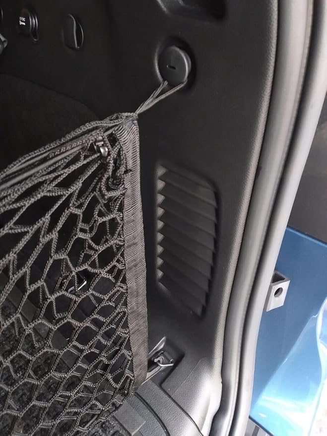 Rear Trunk Organizer Cargo Net for Dodge Durango 2011–2026 – Envelope Style Cargo Net for SUV – Premium Mesh Car Trunk Organizer Vehicle Carrier Storage – Compatible with Durango