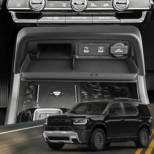 YEE PIN 2026 Passport Center Console Organizer Coin Tray for 2026 Honda Passport Center Console Tray Middle Console Storage Insert Dash Cubby Organizer for 2026 Honda Passport Accessories