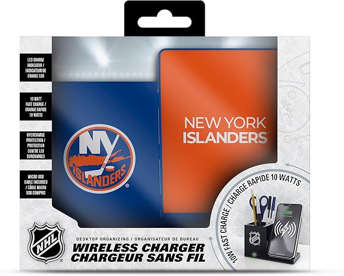 SOAR NHL Wireless Charger and Desktop Organizer