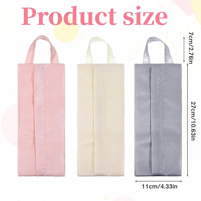 3 PCS Travel Socks Organizer Bag with Zip, Mini Compression Travel Underwear Organizer Bag, Portable Storage Packing Pouch for Luggage Ties Lingerie Panties Cosmetics Accessories
