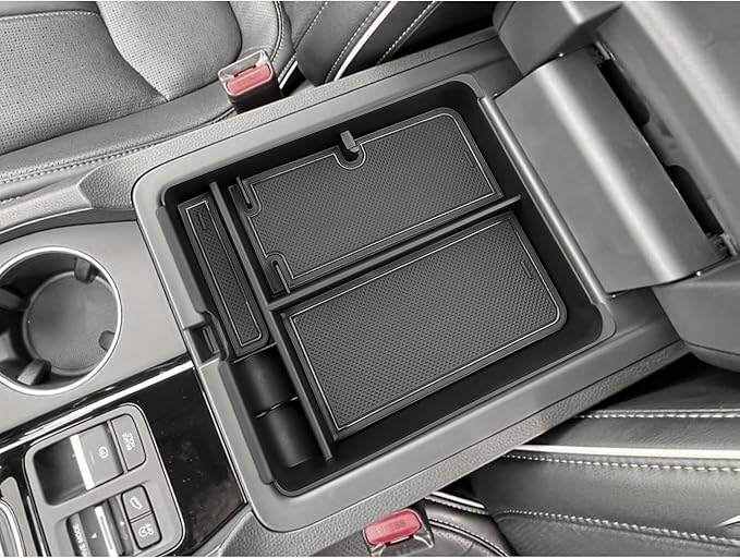 CDEFG Center Console Organizer for 2026 Honda Passport (RTL/TrailSport Elite/TrailSport) Accessories, 2026 Honda Passport Middle Console Organizer Armrest Storage Box