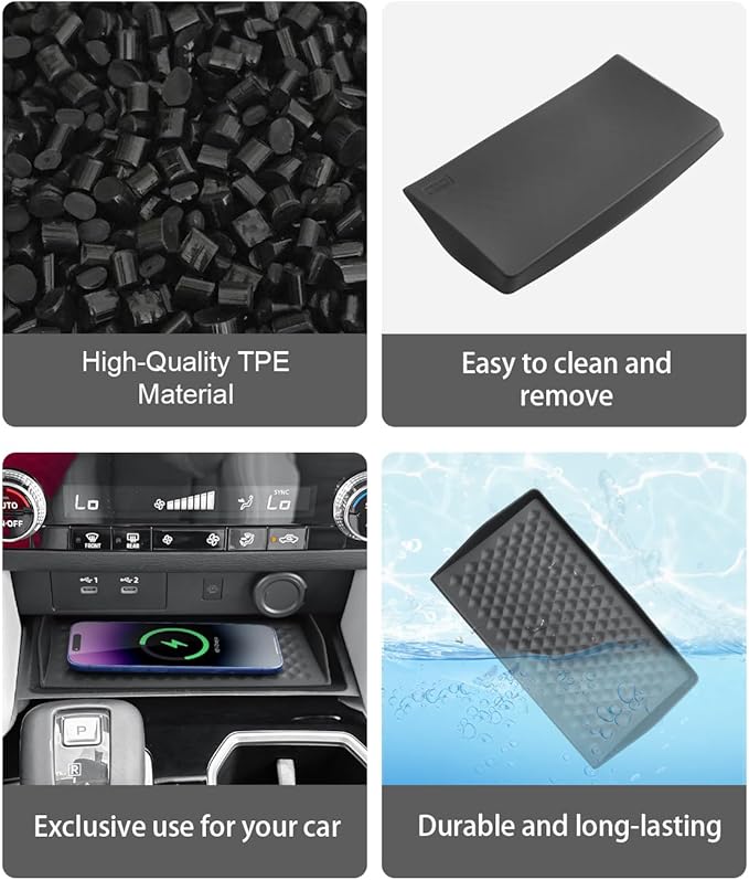 CDEFG for 2025 2026 Outlander Center Console Organizer for 2025 2026 Outlander Accessories Middle Console Storage Box Wireless Charging Cover