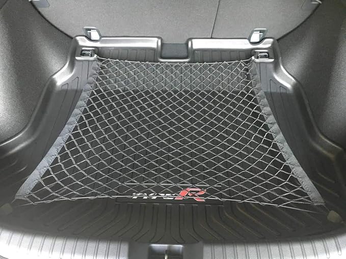 Rear Trunk Organizer Cargo Net for Honda HR-V 2016-2025 – Floor Style Cargo Net for SUV – Premium Mesh Elastic Car Trunk Organizer Vehicle Carrier Storage – Compatible with HR-V