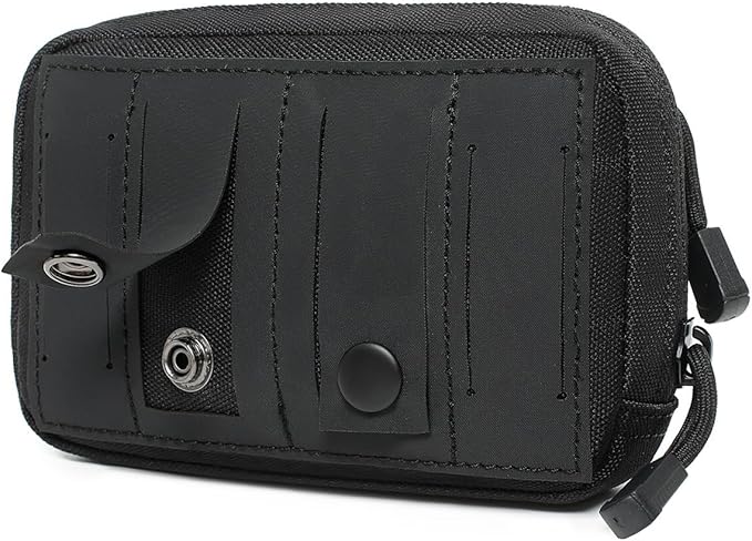 Mini Heavy Duty Tactical Belt Pouch for Men - Small Molle Pouch,Tactical Admin Pouch Compact EDC Utility Gadget Gear Pouches for Traveling, Hiking