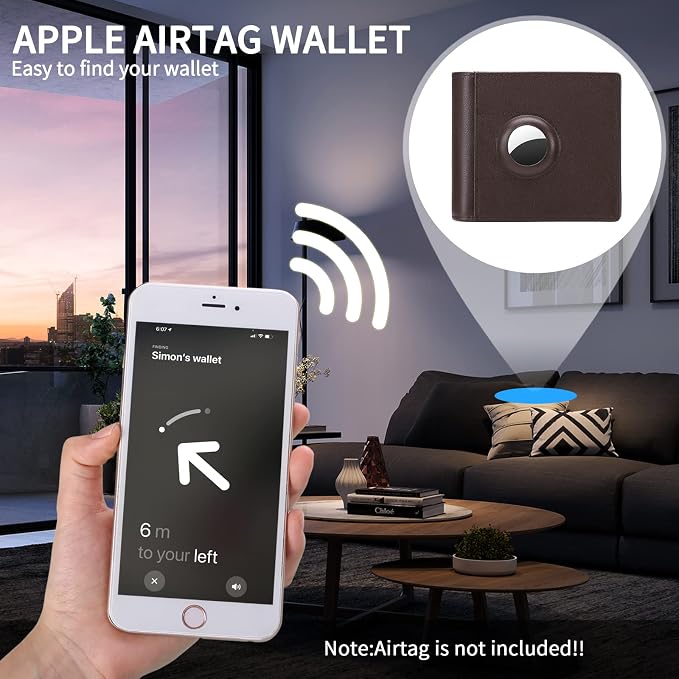 FALAN MULE Wallet for Men Genuine Leather RFID Blocking Credit Card Holder for Men