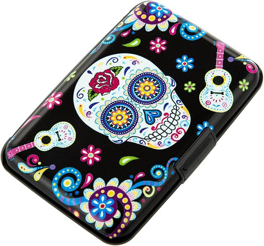 Credit Card Holder Small RFID Blocking Wallet Business Metal Slim Mini Aluminum Hard Case for Women Men