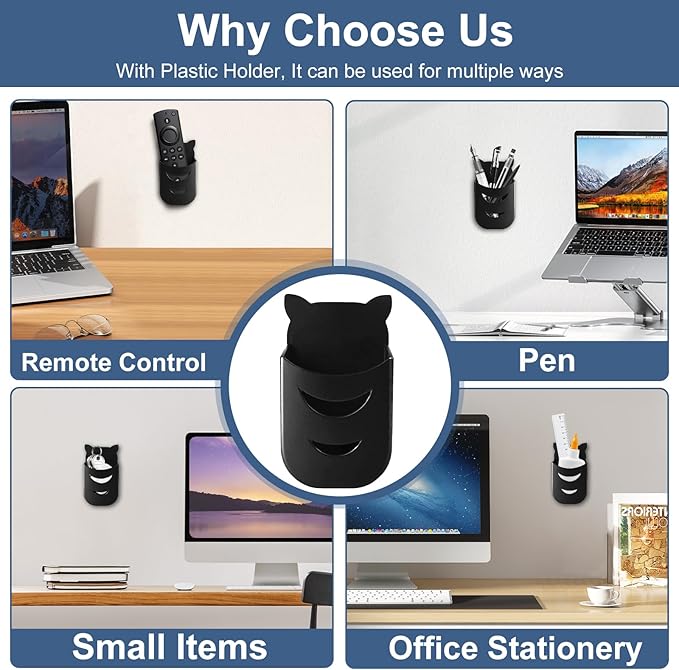 Adjustable Thin Client Mini PC Mount Bracket, Mini PC Vesa Mount, Under Desk Mount, Wall Mount and Attached to Monitor Arm Mount for NUC, Dell, HP, Mac mini, Cable Boxes, Wi-Fi Routers and Small CPUs