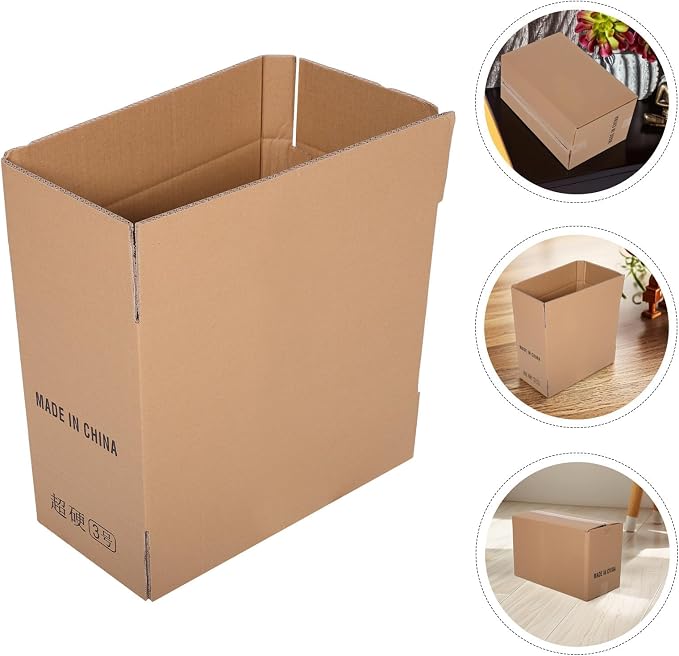 Portable Office Organizer Large Capacity Document Storage Box with Lid, Sturdy Paper File Folder Holder for Home and Office Organization