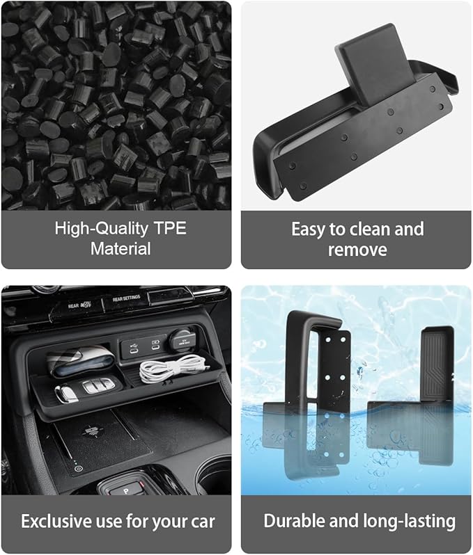 CDEFG for 2026 Honda Passport Center Console Organizer for 2026 Honda Passport Accessories Middle Console Drawer Storage Box Insert Tray