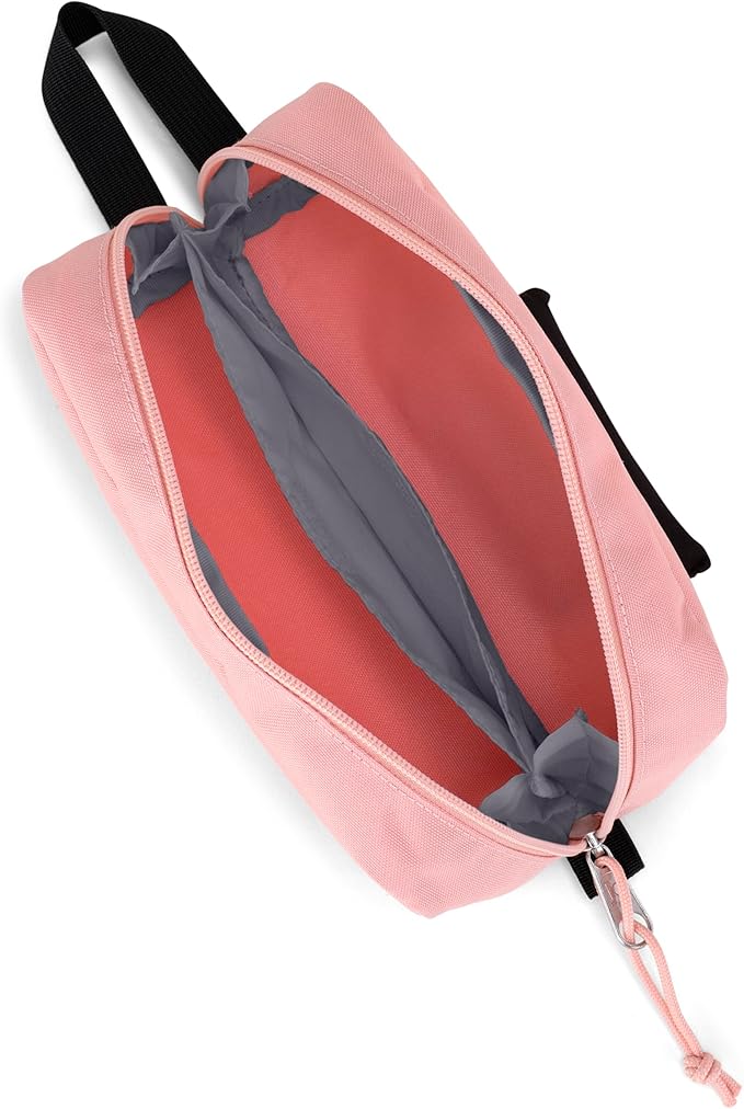 JanSport Perfect Pouch – Accordion Opening, Single Compartment with 3 Dividers, Small Internal Pocket