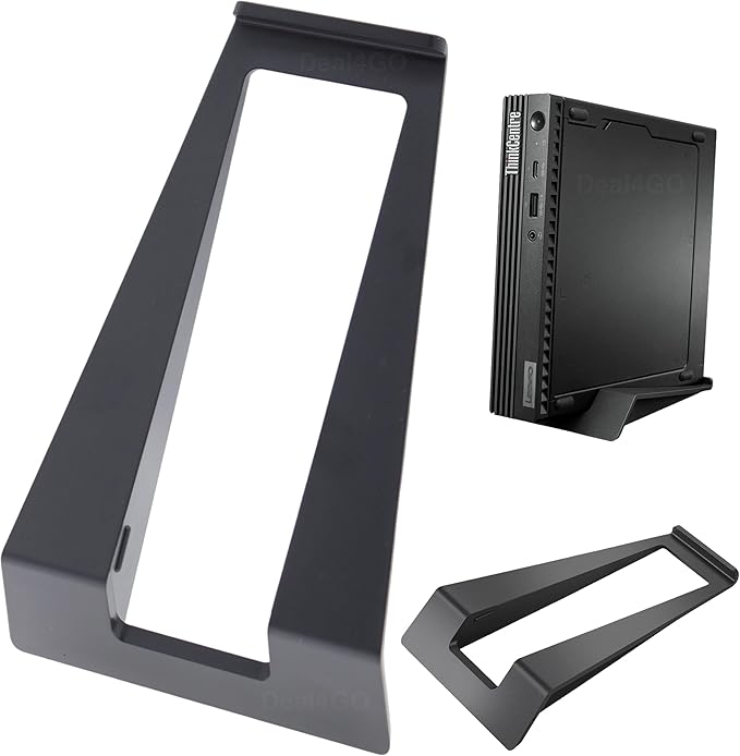 Deal4GO Vertical Stand 4XF1A40559 5M10U50266 Replacement for Lenovo ThinkCentre Tiny 3 4 5 6 7 8 9 10 M93p M910Q M92P P330 MFF Micro Desktop