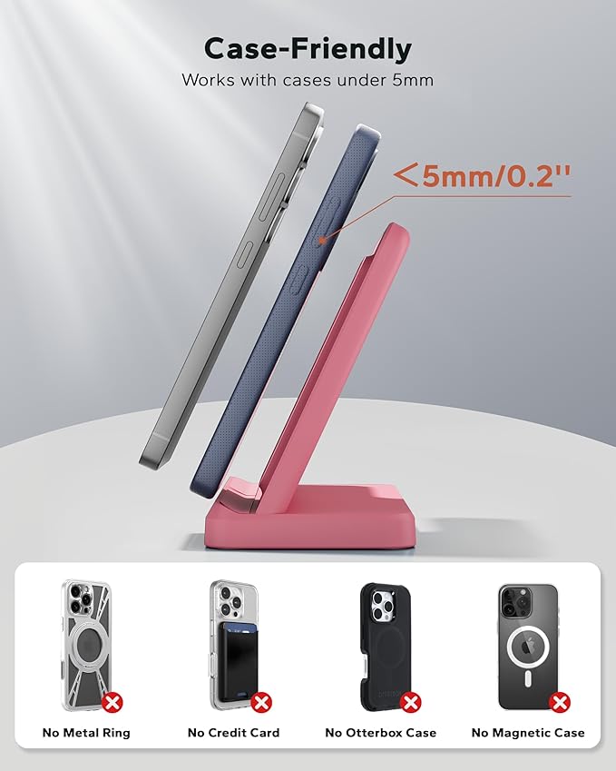 Wireless 3 in 1 Charging Station for Samsung, Phone and Watch Charger for Galaxy S25 Ultra/S24/S23/Z Fold, Wireless Charging Dock for Samsung Watch Galaxy 8/7/6/5, Galaxy Buds 3/2/Pro