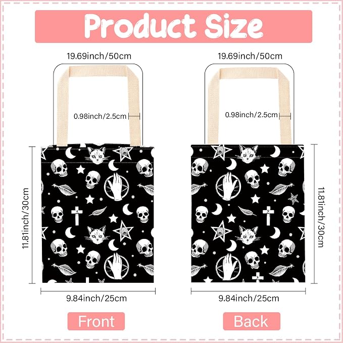 CREATCABIN Car Garbage Bag Car Trash Bag Hanging Back Seat Organizer Trash Can Bin Cute Printed One-Handed Strap Garbage for Car Accessories Decor Vehicle SUV Travelling Camping Outdoor 11.8x9.84 Inch
