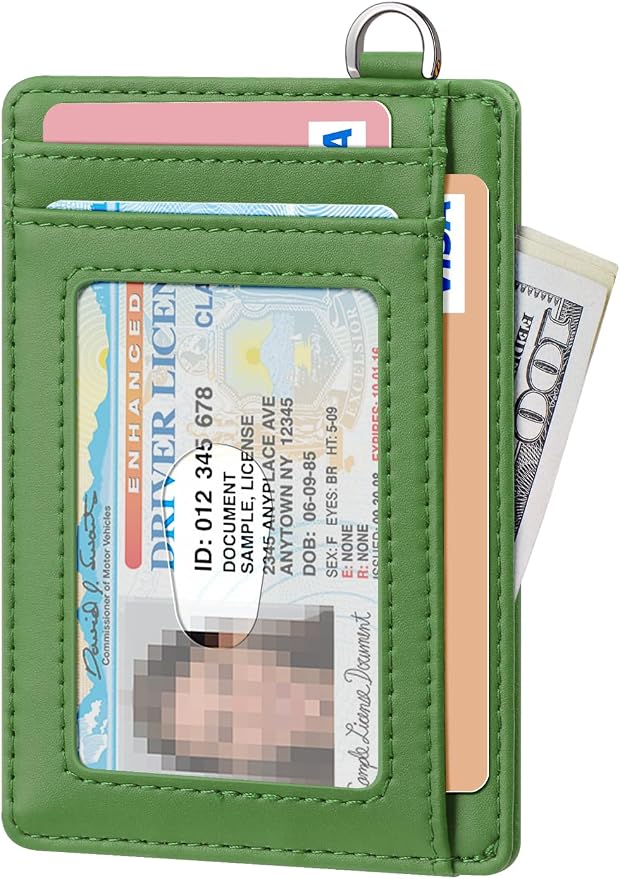 FurArt Slim Minimalist Wallet, Front Pocket Wallets, RFID Blocking, Credit Card Holder for Men