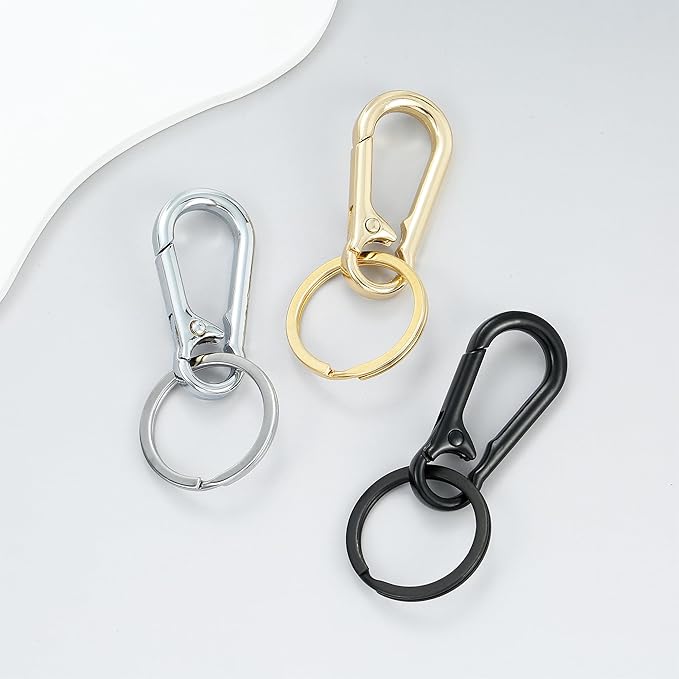 KAGNAL Metal Keychains Keyring Key Chain Ring Clip Holder Organizer for Home Car Keys Key Finder Women Men
