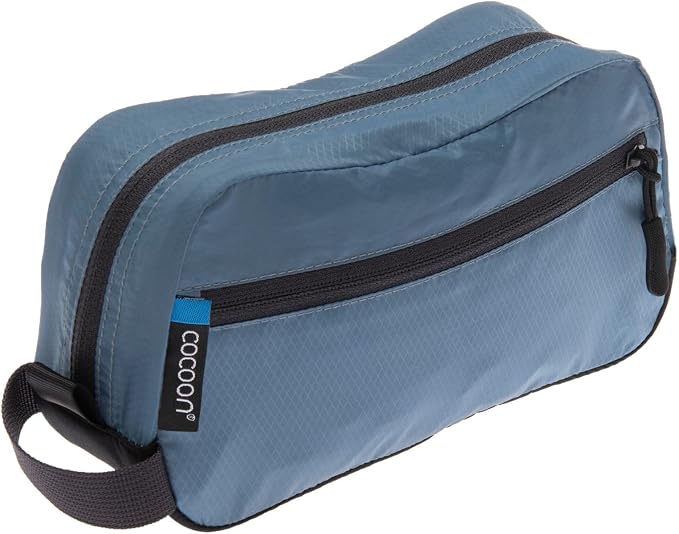 COCOON - Premium - On-The-Go Light Minimalist Toiletry Kit - Ash Blue - Medium