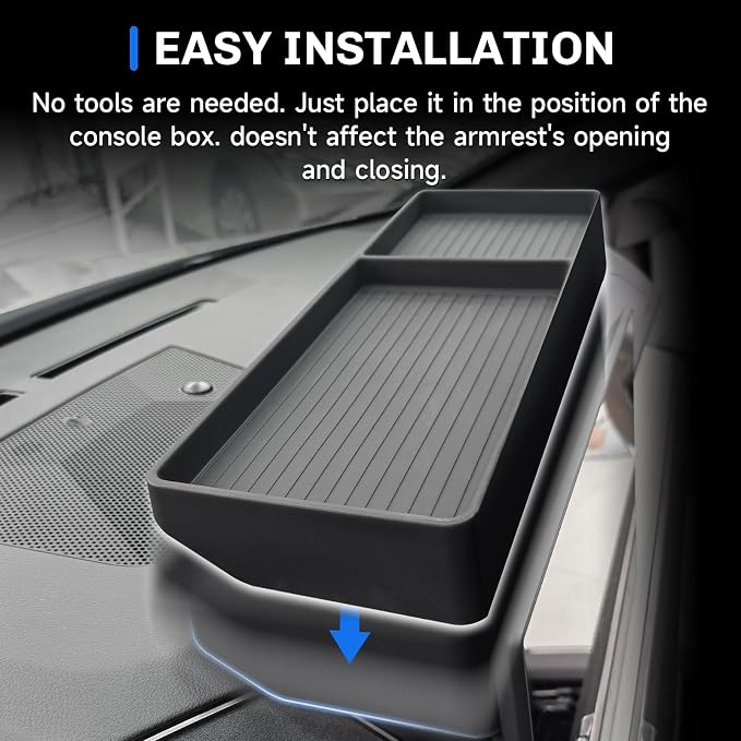 SXCY for 2026 Lexus ES Center Dashboard Organizer for 2026 Lexus ES Accessories Center Console Tray 2026 Lexus ES Screen Back Tray Silicone Dash Organizer Tray