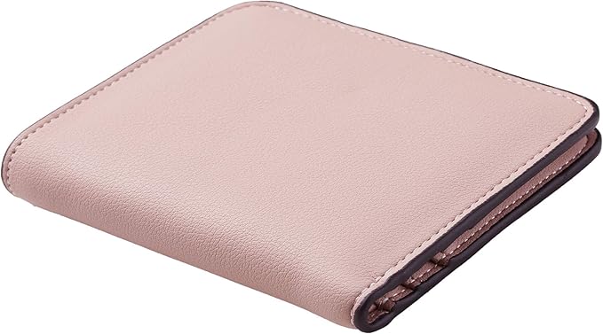 Toughergun Women’s Small Slim Leather Wallet with RFID Protection, Compact Bifold Mini Purse with Clear ID Window