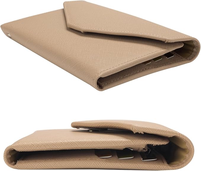 ZOPPEN Mulit-purpose Rfid Blocking Passport Holder Travel Wallet (Ver.4) Passport and Vaccine Card Holder ComboTri-fold Document Organizer Travel Essentials