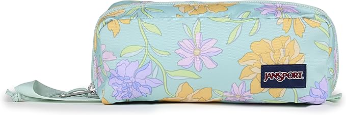 JanSport Perfect Pouch – Accordion Opening, Single Compartment with 3 Dividers, Small Internal Pocket
