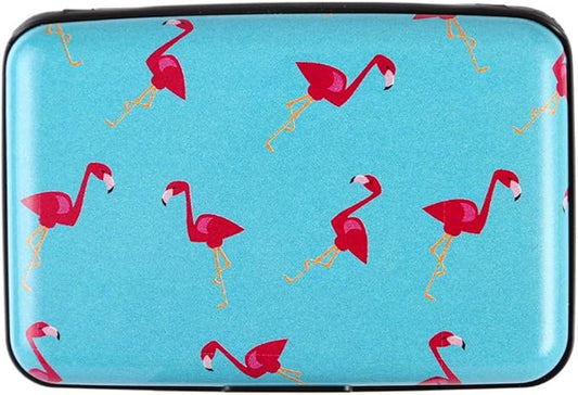 Credit Card Holder Small RFID Blocking Wallet Business Metal Slim Mini Aluminum Hard Case for Women Men