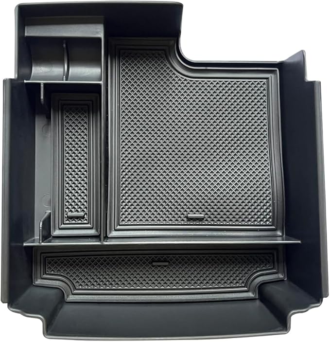 for Ford Bronco 2025 4-DOORS ONLY Interior Accessories Center Consoles Tray Organizer Armrest Storage Box Insert Container ABS Holder Cover (For 2025 Bronco 4-Doors ONLY)