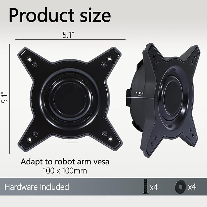 OEM PG27AQWP-W VESA Adapter Compatible with ASUS ROG XG27UCDMG,PG27AQDP ,PG27UCDM,XG27ACDNG,XG27AQDNG,XG27AQDMGR,XG27AQDPG,XG27ACDMS,XG32UCDS,PG32UCDMR,XG32UCWMG,XG32UCWG,XG34WCDG,PG39WCDM,PG49WCD