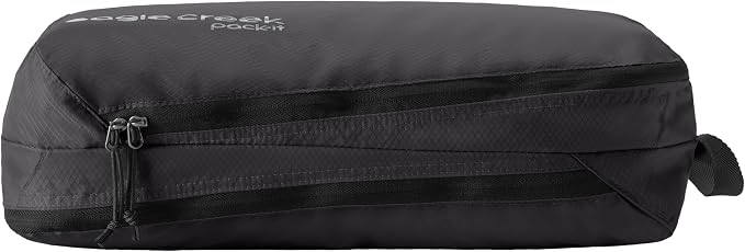 Eagle Creek Pack-It Isolate Extended Stay Set - Includes Shoe Sack, M Clean/Dirty Cube, 2x M Isolate Cube & 2x L - Travel Essentials - Black