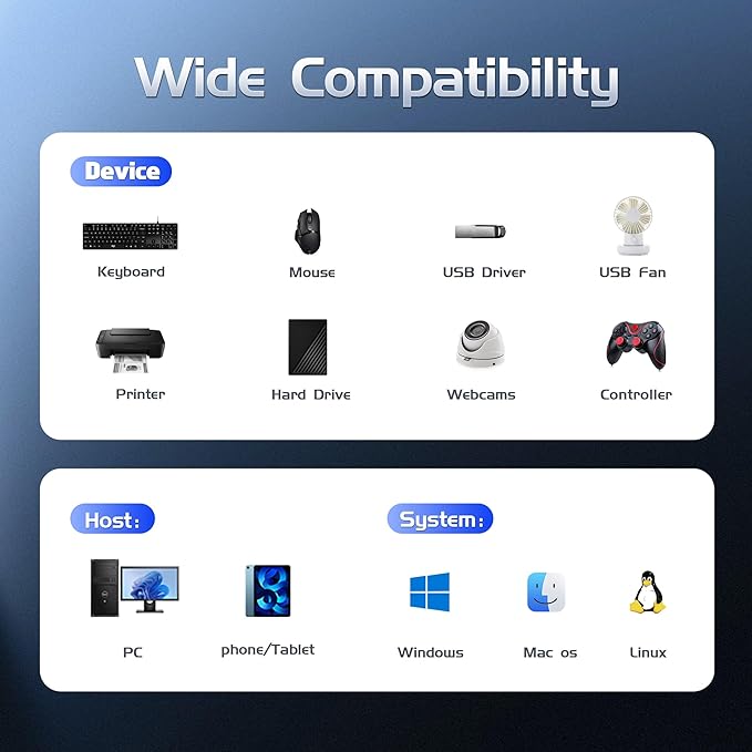 P9 PRO USB C Hub 10Gbps, intpw 9-in-1 USB 3.2 Hub with 4K@60Hz HDMI, 3 USB-A/C 3.2, 2 Type-A 2.0, PD 100W, SD/TF Slot, 3.28FT Aluminum USB Hub for PC, iPhone 16/15 Series, MacBook Air/Pro and More