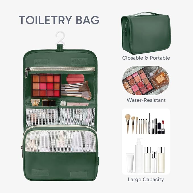 OlarHike 10 Set Packing Cubes for Travel, Gifts for Women Mom,Anti-Tearing Suitcase Organizer with Over-1000 pack Mesh Holes, Vacation Essentials & Accessories for Cruise Ship