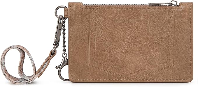 Montana West X Wrangler Aztec Credit Card Holder for Women Slim Keychain Wallet Small Wallet Women Ladies Female Cards & ID Cases with Keychain Wristlet Strap