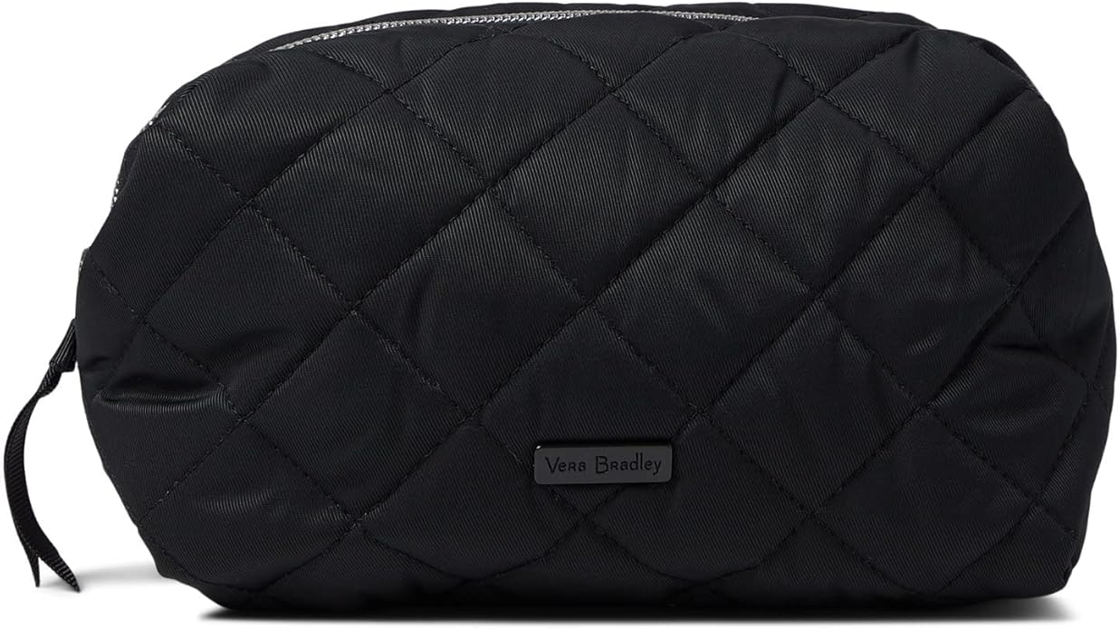 Vera Bradley Women's Performance Twill Medium Cosmetic Makeup Organizer Bag