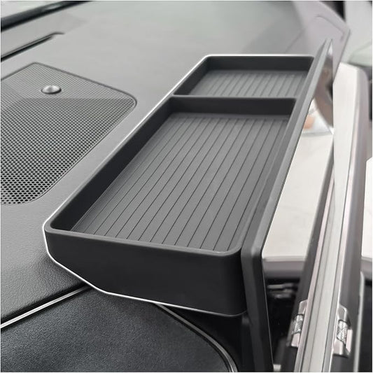 SXCY for 2026 Lexus ES Center Dashboard Organizer for 2026 Lexus ES Accessories Center Console Tray 2026 Lexus ES Screen Back Tray Silicone Dash Organizer Tray