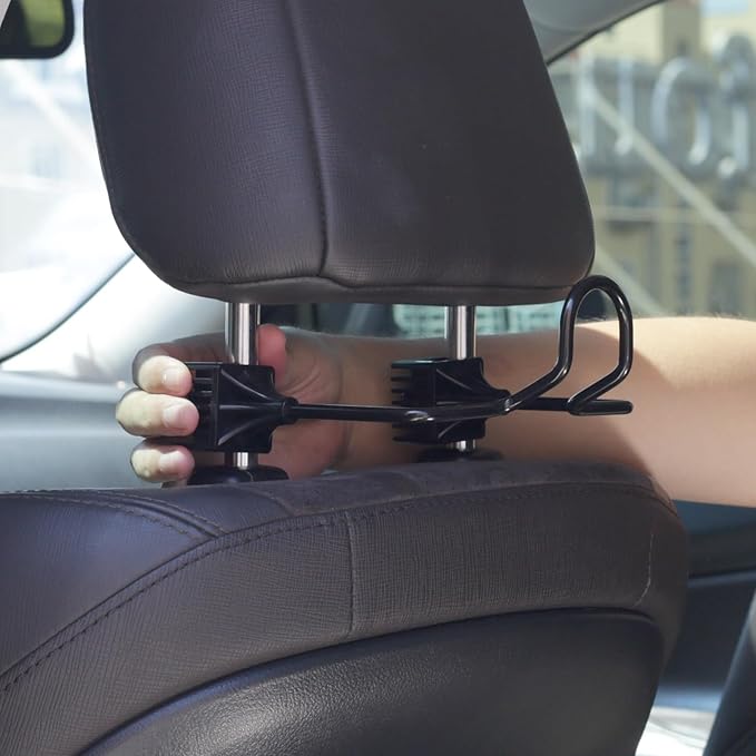 GEEDAR Hard Hat Holder for Truck Seat, Caps Hanger for Truck Accessories, Car Back Seat Headrest Hooks for Men and Women