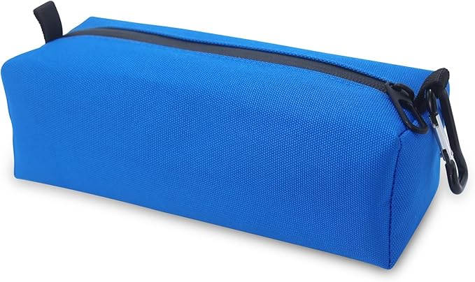 Small Toiletry Bag for Men, Travel Bag Waterproof and Foldable for Storage Mini Toiletry Bag Equipped With Carabiner for Easy Portability (blue)