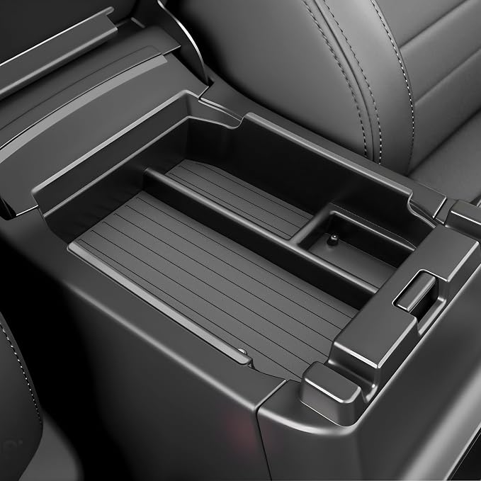SKTU for 2026 Subaru Outback Center Console Organizer 2026+ Outback (Premium/Limited/Touring/Wilderness/Limited XT/Touring XT) Console Tray Subaru Outback 2026 Accessories ABS Insert Console Tray
