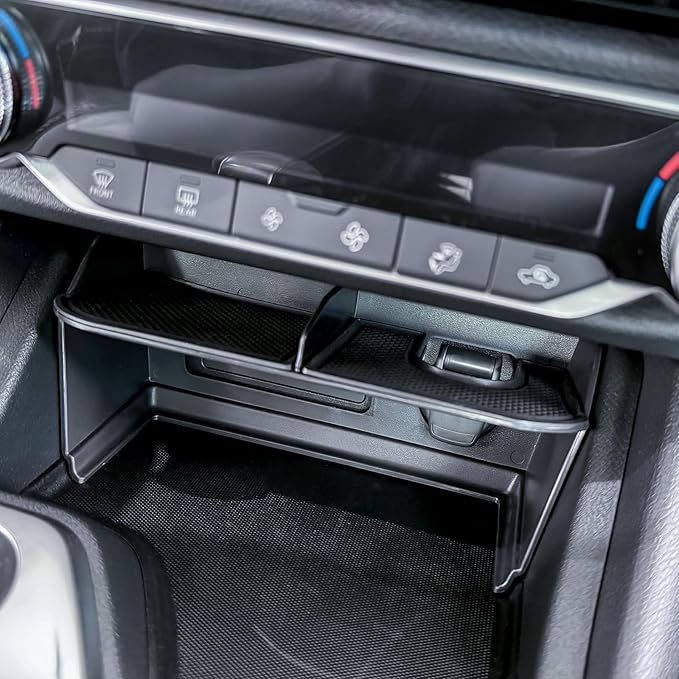 TACOBRO Center Console Tray Compatible with Nissan Sentra 2020 2021 2022 2023 2024 2025 Accessories Armrest Box Insert Organizer Secondary Storage Compartment ABS Material