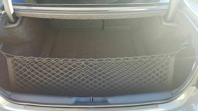 Trunk Organizer for Chrysler 300 2011-2019 – Mesh Car Trunk Organizer – Cargo Net for Sedans – Nylon Mesh Netting – Compatible with Chrysler 300 2011-2019