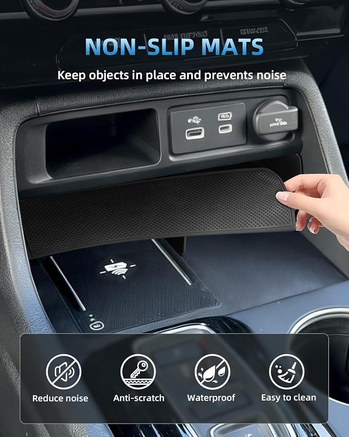 Center Console Organizer for 2023-2025 Honda Pilot & 2026 Passport,Armrest Storage Box Insert Divider Tray, 2023-2025 Honda Pilot & 2026 Passport Interior Accessories
