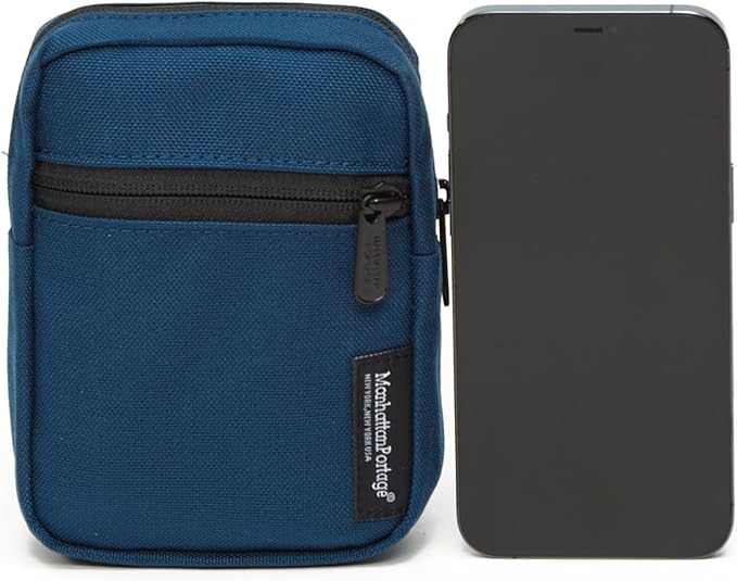 Manhattan Portage TrekPro Zipper Pouch Modular Utility Pouch with Reversed YKK Zippers 1000D Cordura EDC Organizer for Tactical or Urban Use