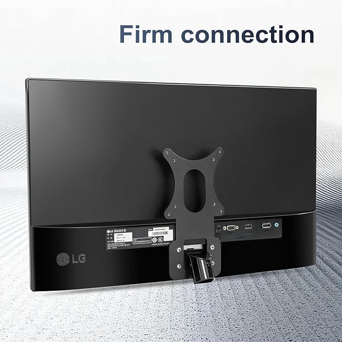 Wall Mount VESA Adapter Bracket Compatible with LG 24MP58VQ, 24MP58VQ-P, 24MP59G, 24MP59G-P, 24MP60VQ, 27MP58VQ, 27MP58VQ-P 75 * 75mm 100 * 100mm