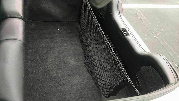 Rear Trunk Organizer Cargo Net for Acura RSX 2002–2006 – Envelope Style Cargo Net for Coupe–Premium Mesh Elastic Car Trunk Organizer Vehicle Carrier Storage – Compatible with Acura RSX