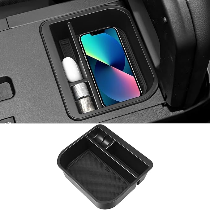 Center Console Organizer Tray for Toyota 2024 2025 2026 Land Cruiser Prado 250 & for Lexus 2024 2025 2026 GX550 Accessories Coin Holder Armrest Storage Box (Only Fit Cool Models)