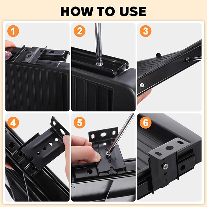 TEHAUX Under Desk Keyboard Tray Slide Out - Adjustable Computer Keyboard Stand with Hidden Storage Drawer 20.67X9.06 Inches Save Space & Reduce Wrist Pain for Home Office & Gaming Desks
