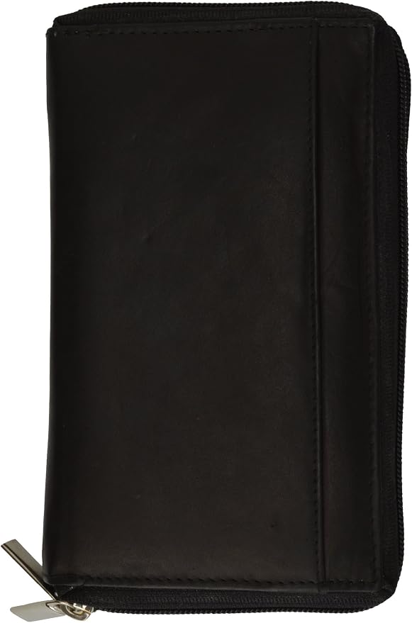 Marshal Genuine Leather Ladies Standard Wallet #4575CF Black