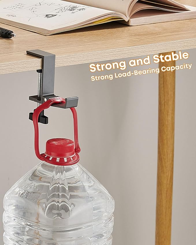 JAKO Headphone Stand for Desk, Aluminum Alloy Foldable Headphone Holder - Headset Stand Hook Mount, PC Gaming Headset Holder Under Desk Clamp for Office, Computer, Student Class Table, Handmade Table