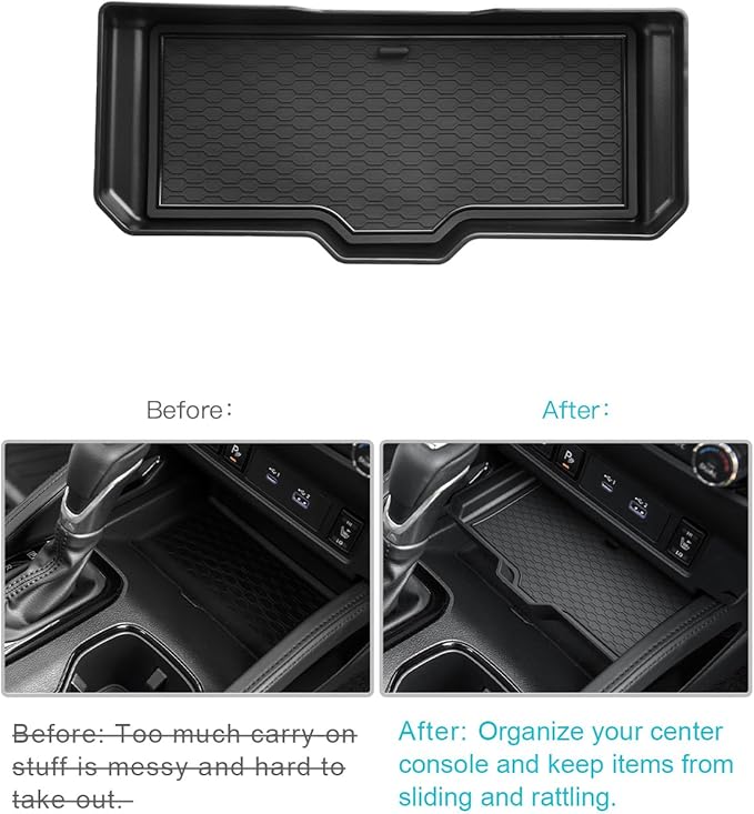 CDEFG for 2025 2026 Nissan Frontier Center Console Organizer for 2022 2023 2024 2025 2026 Nissan Frontier Accessories Middle Console Organizer Storage Box